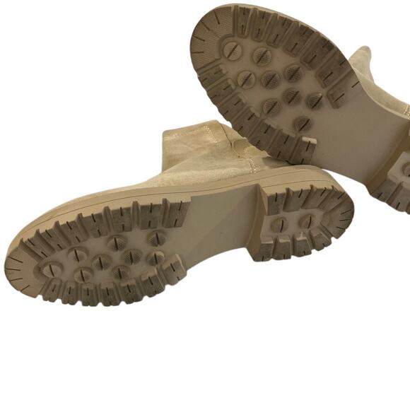 Steve Madden Womens Boots Sand Suede Moira Bootie Casual 8.5 - Picture 5 of 7